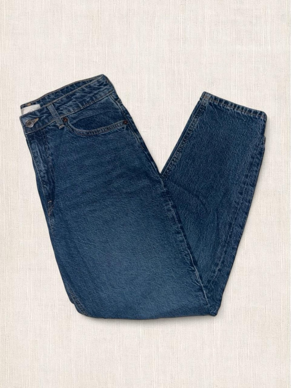 H&M Dark Blue Mom Jeans